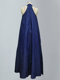 Momentlover Wide Leg Halter-Neck Maxi Dresses
