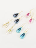 Momentlover Flower Shape Drop Earrings