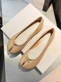 Momentlover Shallow Cut Round Cut Cloven Flats