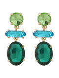 Momentlover Original Statement Contrast Color Earrings