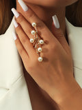 Momentlover Stylish Selection Adjustable Geometric Rings Accessories