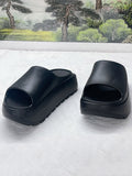 Momentlover Open Toe Slippers Platform Shoes