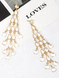 Momentlover Tasseled Drop Earrings
