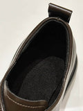 Momentlover Split-Joint Round-Toe Belt Buckle Platform Shoes Mary Janes