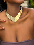 Solid Color Asymmetric Irregularity Necklaces Accessories