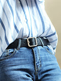 Momentlover Urban PU Geometric Belt