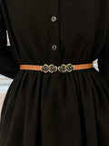 Momentlover Split-Joint Flower Shape Belts