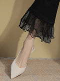 Momentlover Solid Color Sandals Pumps