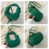 Momentlover Fashion Solid Color Tasseled Bags Accessories