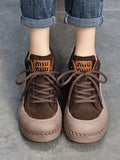 Momentlover Tied Round-Toe Shoes Booties
