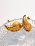 Momentlover Rhine Stones Geometric Earrings Accessories