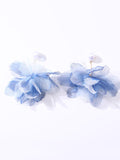 Momentlover Three-Dimensional Flower Drop Earrings