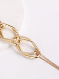 Solid Color Geometric Chains Necklaces Accessories