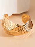 Momentlover Solid Color Geometric Bracelet Accessories