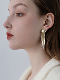Momentlover Original Creation Tasseled Geometric Earrings Accessories