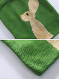 Momentlover Casual Weave Contrast Color Animal Bags Accessories
