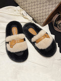 Momentlover Split-Joint Open Toe Slippers Platform Shoes