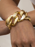Momentlover Punk Chains Hollow Bracelet Accessories