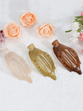 Momentlover Solid Color Hollow Geometric Hair Clips