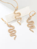 Momentlover Snake Shape Earrings Accessories + Necklaces Accessories